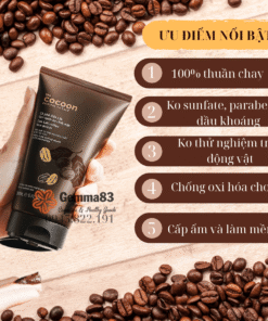 Tẩy da chết Cocoon cho da mặt Cafe Đăk Lăk 150ml (2)