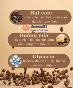 Tẩy da chết body Organic Coffee & Sugar Body Scrub 250ml (3)