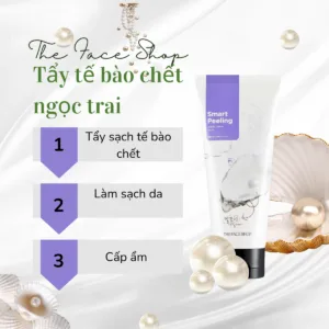 Tẩy tế bào chết ngọc trai The Face Shop 120ml (4)