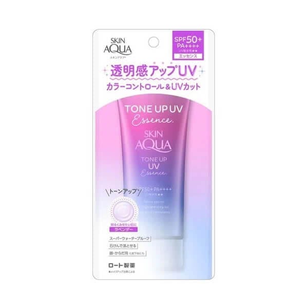 Kem chống nắng nâng tone Skin Aqua Tone Up Essence 80g Nhật Bản 2 kem chống nắng skin aqua tone up essence