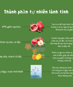 Giấm lựu hữu cơ Hongchu Hàn Quốc 900ml (4)