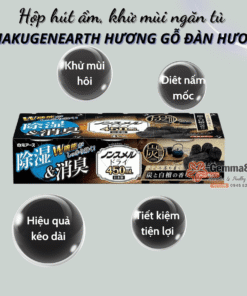 Hộp hút ẩm, khử mùi ngăn tủ Hakugenearth (3)