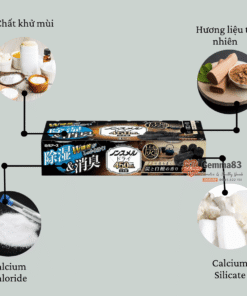 Hộp hút ẩm, khử mùi ngăn tủ Hakugenearth (4)