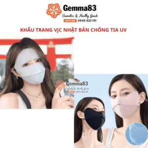 Khẩu trang chống tia UV Nhật Bản VJC (1)