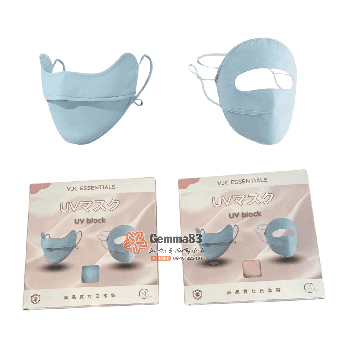 Khẩu trang chống tia UV Nhật Bản VJC (3)
