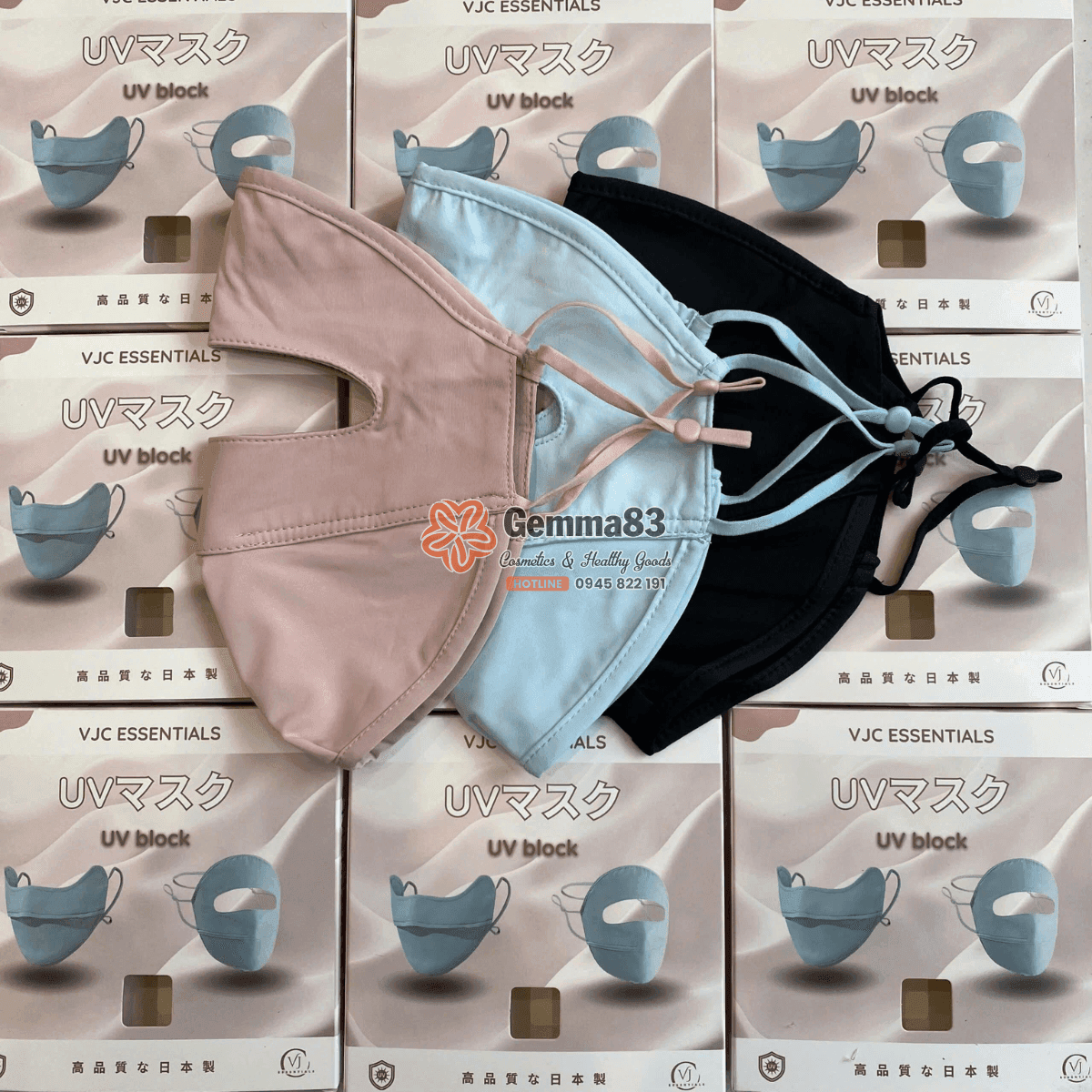 Khẩu trang chống tia UV Nhật Bản VJC (4)