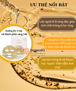 Mặt nạ JM Solution vàng 24K Prime Gold Premium Foil Mask 35ml cấp ẩm, giảm nếp nhăn (1)