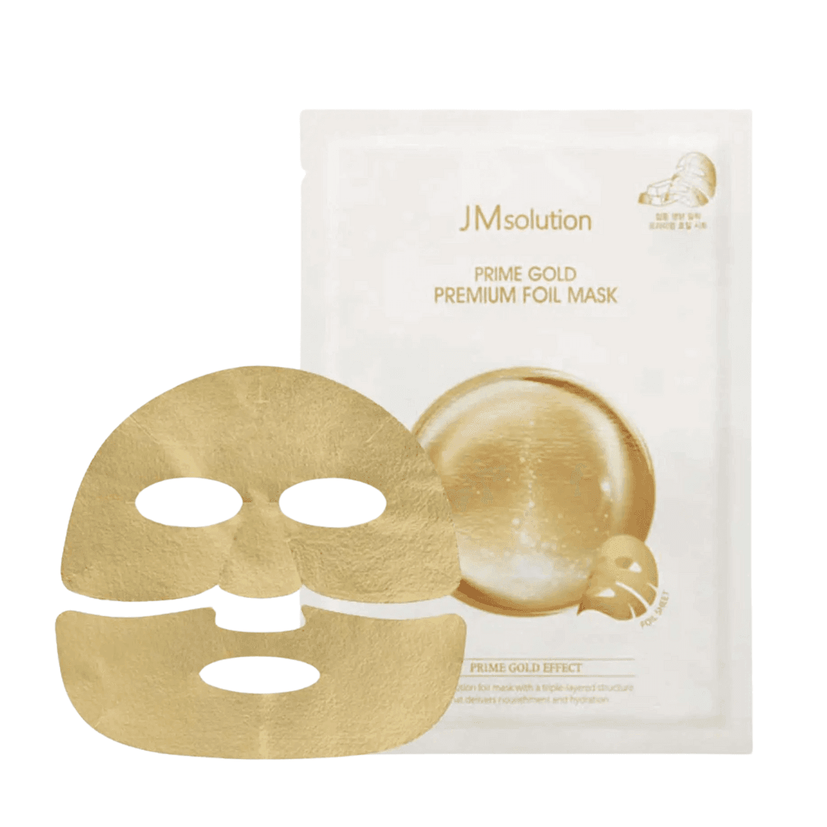 Mặt nạ JM Solution vàng 24K Prime Gold Premium Foil Mask 35ml cấp ẩm, giảm nếp nhăn (2)