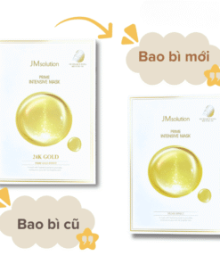 Mặt nạ JM Solution vàng 24K Prime Gold Premium Foil Mask 35ml cấp ẩm, giảm nếp nhăn (3)