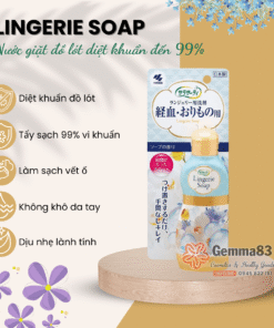 Nước giặt đồ lót Lingerie Soap 120ml của Nhật Bản (3)
