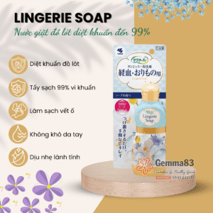 Nước giặt đồ lót Lingerie Soap 120ml của Nhật Bản (3)