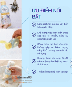 Nước giặt đồ lót Lingerie Soap 120ml của Nhật Bản (4)