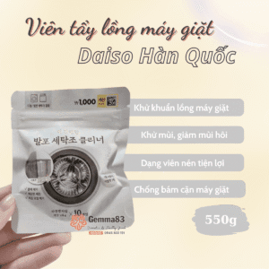 Viên tẩy lồng máy giặt Daiso Hàn Quốc (3)