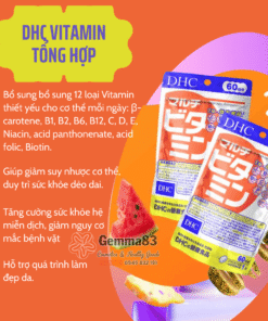 Viên uống Vitamin tổng hợp DHC Multi Vitamins 30 ngày Nhật Bản (6)