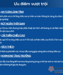 Viên uống hỗ trợ tăng chiều cao GH Creation EX Nhật Bản 270 viên (1)