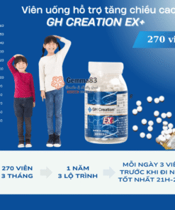 Viên uống hỗ trợ tăng chiều cao GH Creation EX Nhật Bản 270 viên (5)