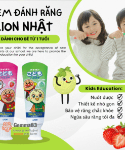 Kem đánh răng Lion cho bé Nhật Bản 40g (3)