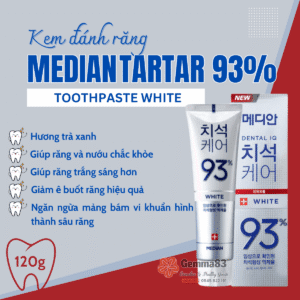 Kem đánh răng Median Dental IQ 93% Toothpaste Hàn Quốc 120g (1)