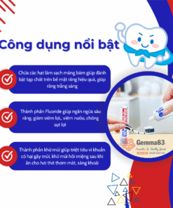 Kem đánh răng White White Lion Nhật Bản 150g (1)