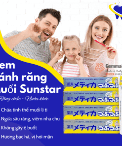 Kem đánh răng muối Sunstar Nhật Bản 170g (3)