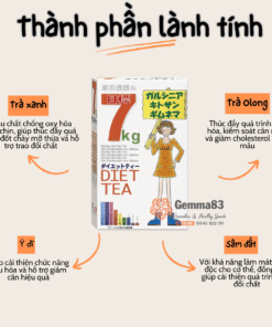 Trà hỗ trợ giảm cân Diet Tea 7kg Showa Seiyaku Nhật Bản (4)