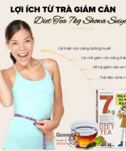 Trà hỗ trợ giảm cân Diet Tea 7kg Showa Seiyaku Nhật Bản (5)