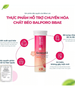 Viên sủi Balporo BBae Hàn Quốc kiểm soát cân nặng hộp 30 viên (4)
