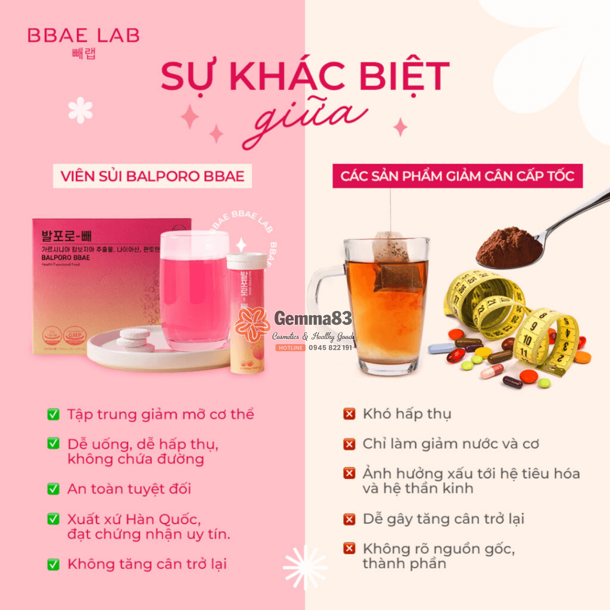 Viên sủi Balporo BBae Hàn Quốc kiểm soát cân nặng hộp 30 viên (5)
